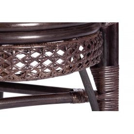 Кресло из натурального ротанга Pelangi грецкий орех