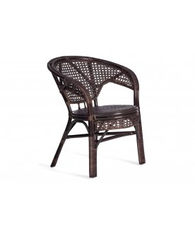 Кресло из натурального ротанга Pelangi грецкий орех