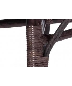 Кресло из натурального ротанга Pelangi грецкий орех