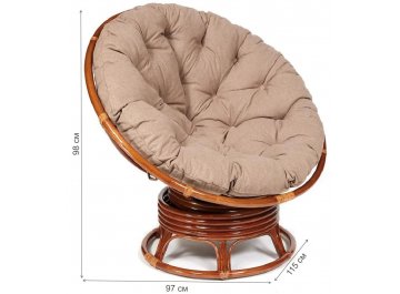 Кресло-качалка Papasan W 23/01 B