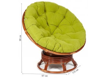 Кресло-качалка Papasan W 23/01 B
