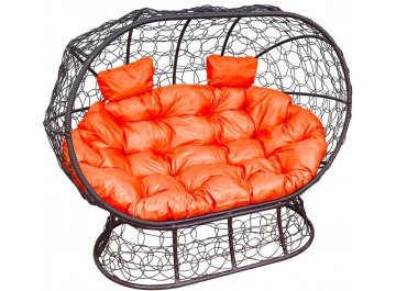 Диван из ротанга Лежебока