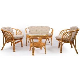 Набор для отдыха Bahama с подушками золотой мед