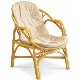 Кресло из ротанга Calamus Rotan 02 04B с подушкой