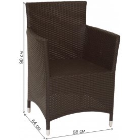 Кресло из ротанга Асгард