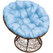 коричневый / голубой