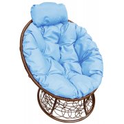 коричневый / голубой