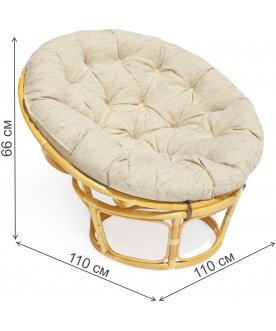 Кресло из ротанга Папасан Р110Н