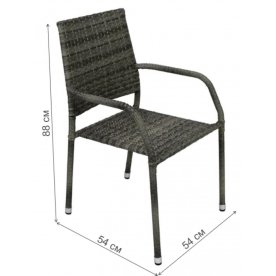 Обеденный комплект из ротанга Гарда