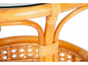 Обеденный комплект из ротанга Pelangi 02/15