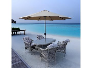 Обеденный комплект из ротанга T217/LV-217