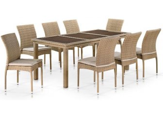 Обеденный комплект T365 Y380B-W65 8+1