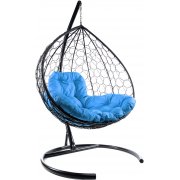 черный / голубой