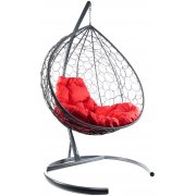 серый / красный