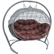 серый / коричневый