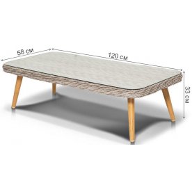 Стол Энви YH-S4658W-1