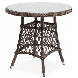 Стол из ротанга Тулси 80