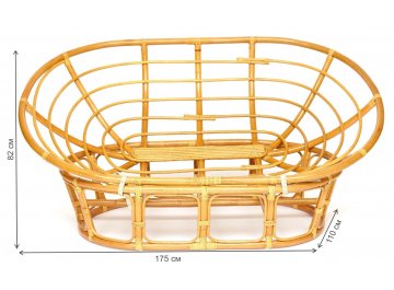 Кресло из ротанга Mamasan 23/02 W