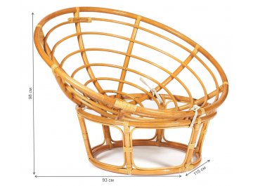 Кресло из ротанга Papasan 23/01 W