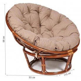 Кресло из ротанга Papasan 23/01 W
