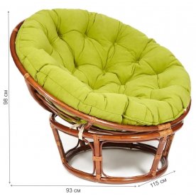 Кресло из ротанга Papasan 23/01 W