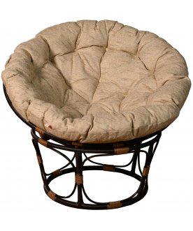 Кресло из ротанга Papasan коричневый