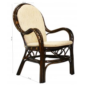 Кресло  Marisa браун