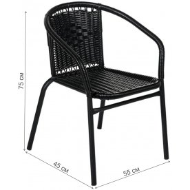 Кресло из ротанга Terazza