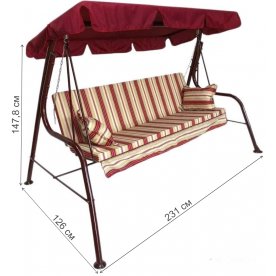 Качели садовые Стандарт Nova с790