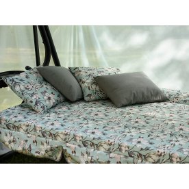 Качели садовые Турин Премиум flower с1204