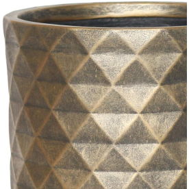 Кашпо Даймонд DMND-RND-24-GLD
