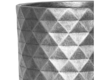 Кашпо Даймонд DMND-RND-24-SLV