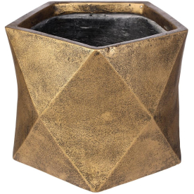 Кашпо Геометри Ромб DSQUARE38-GLD