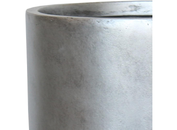 Кашпо Конкрит SMT-RND-25-SLV