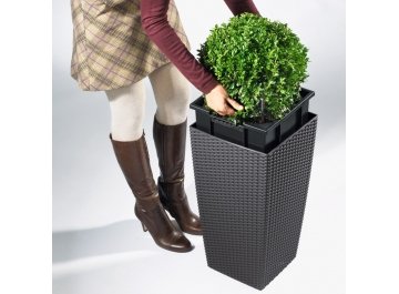 Кашпо Lechuza 15225 CUBICO Cottage 30