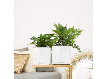 Кашпо Кьюб Глосси 16