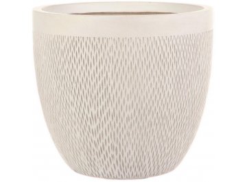Кашпо Лотус Круглое D37 H33.5 MESHR37-AW