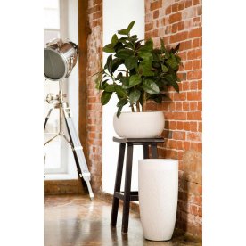 Кашпо Лотус Высокое Круглое D30 H58 MESHV30-AW