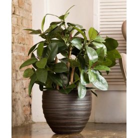 Кашпо Роу Круглое D27 H25.5 ROWR27-B