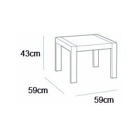 Комплект Keter Rosario balcony set