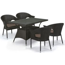 Обеденный комплект 4+1 T198A Y97B-W53 4 Pcs