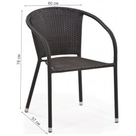 Обеденный комплект 4+1 T283ANT Y137C-W51 4Pcs