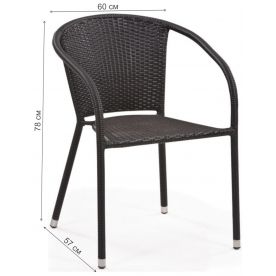 Обеденный комплект 4+1 T283BNS Y137C-W51 4Pcs