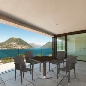 Обеденный комплект 4+1 T605SWT A2001B-W53 4Pcs