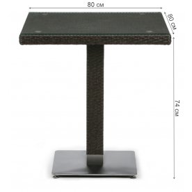 Обеденный комплект 4+1 T606SWT Y350B-W53 4Pcs