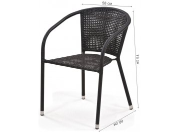 Обеденный комплект 6+1 T198D Y137C-W53 6Pcs плетеный