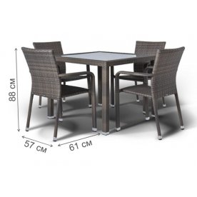 Обеденный комплект Тричуп