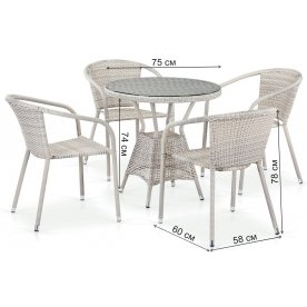 Обеденный комплект T705ANT Y137C-W85 4