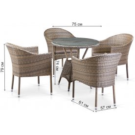 Обеденный комплект T705ANT Y350G-W1289 4