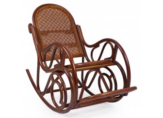 Кресло-качалка Moscow коньяк